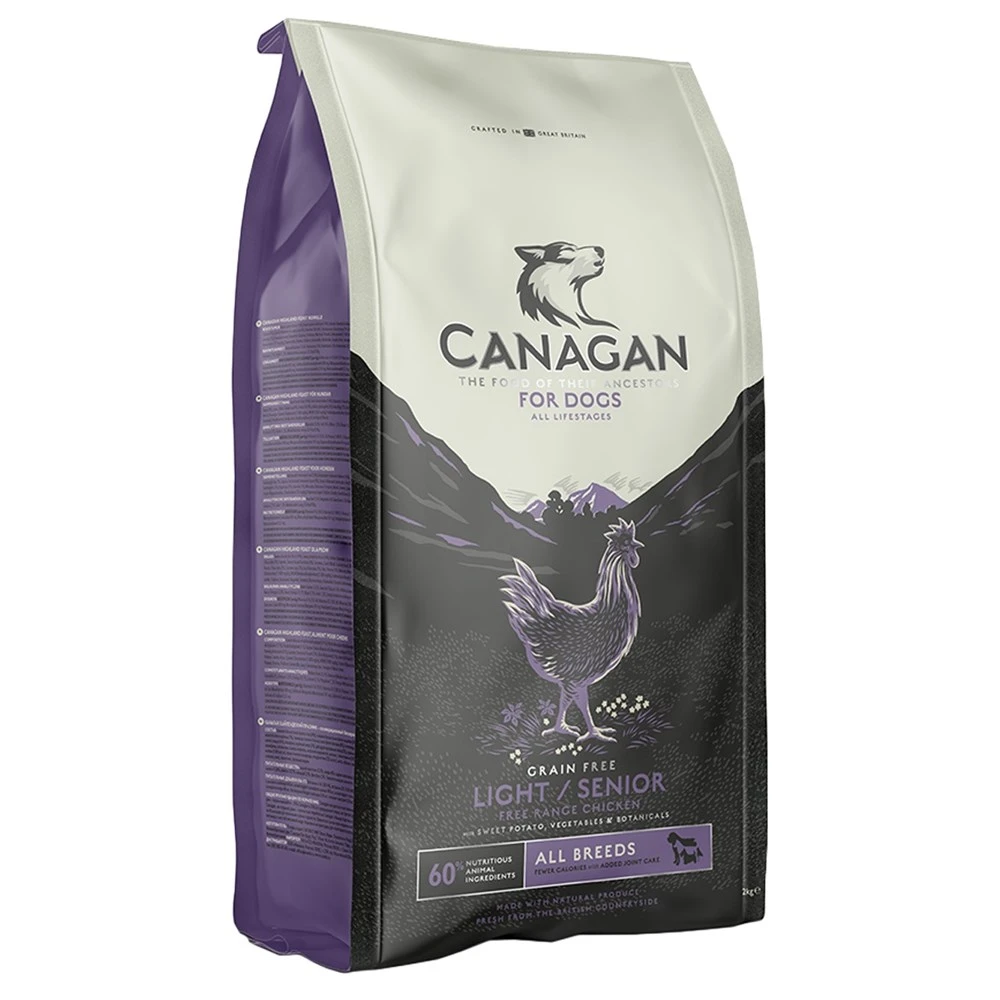 Canagan Light/Senior For Dogs 2kg 1 Canagan Light/Senior For Dogs 2kg