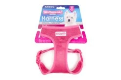 Comfort Mesh Dog Harness Pink Medium