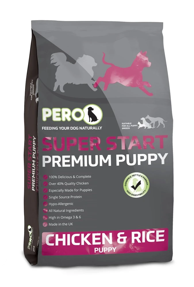 PERO Super Start Puppy Chicken And Rice 8kg 1 PERO Super Start Puppy Chicken And Rice 8kg
