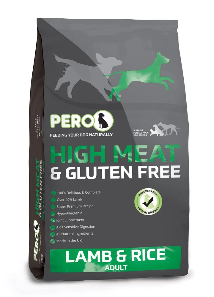 PERO High Meat Lamb & Rice 12Kg 1 PERO High Meat Lamb & Rice 12Kg
