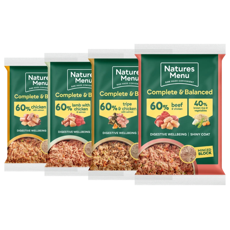 Natures Menu Dog Multipack Block 12x300g 1 Natures Menu Dog Multipack Block 12x300g