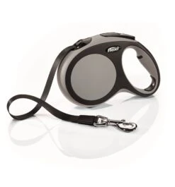 Black Flexi Comfort Tape Lead - Large (5m)