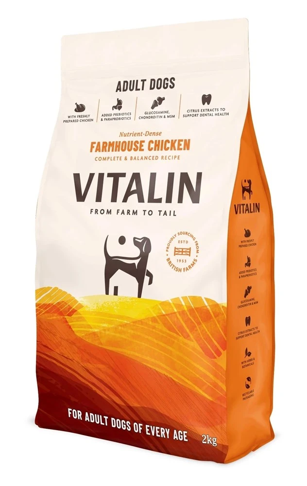 Vitalin Natural Grain Free Small Breed - Chicken 2kg 1 Vitalin Natural Grain Free Small Breed - Chicken 2kg