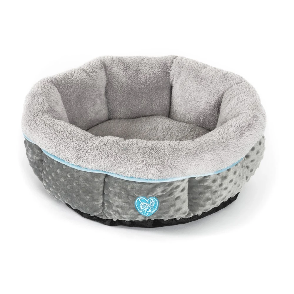 Small Bite Donut Bed 50cm - Blue 1 Small Bite Donut Bed 50cm - Blue