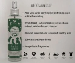 Mountain Garden Botanics Aloe Vera Paw Relief Spray 100ml