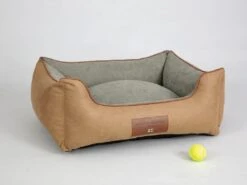 Exbury Orthopedic Box Bed Medium Tan