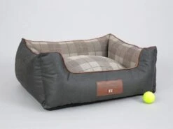 Heritage Orthopaedic Box Bed Medium - Dark Chocolate