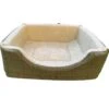 Rectangle High Sided Bed Berry/Cream - Large