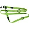 Training Double Ended Padded Sports Lead - Lime