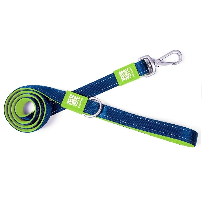 Max & Molly Short Leash Matrix Lime Green - X-Small 1 Max & Molly Short Leash Matrix Lime Green - X-Small