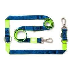 Max & Molly Multi-Function Leash Matrix Lime Green - X-Small