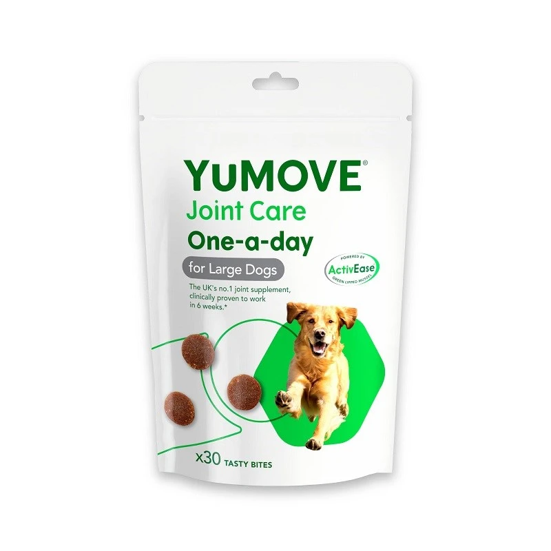 YuMOVE One-a-Day For Large Dogs - 30 Tasty Bites 1 YuMOVE One-a-Day For Large Dogs - 30 Tasty Bites