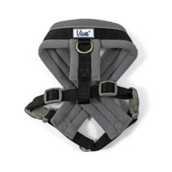 Ancol Viva Padded Harness Black - Medium (41-53cm)