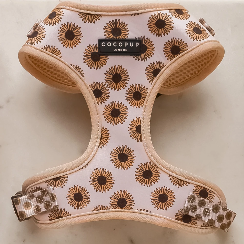 Cocopup London Sunflowers Harness Small 1 Cocopup London Sunflowers Harness Small